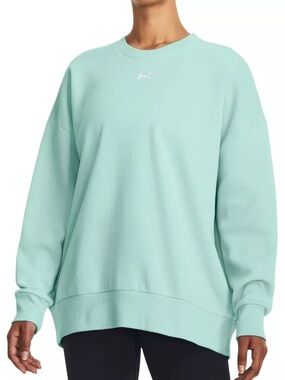 Under Armour Rival Mint Crewneck Sweatshirt
